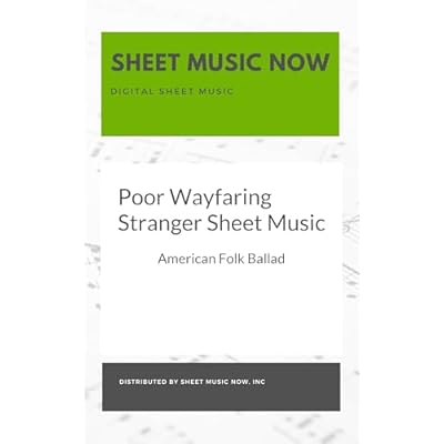 Poor Wayfaring Stranger Sheet Music