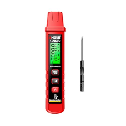 siduytin Präzises Handfeuchtemessgerät für Holz, Tapeten, Fußböden und Gebäude mit intelligentem Display und hochpräziser LCD Hintergrundbeleuchtung.