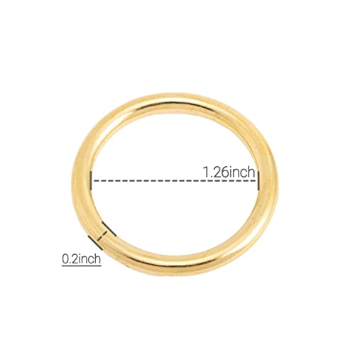 Laffle Gold Napkin Rings Set Of 12, Gold Napkin Rings Metal Napkin Rings Bulk,Napkin Rings For Wedding,Dinner Parties,Versatile Napkin Holder Rings For Dinning Table Decor (12) #TOP1