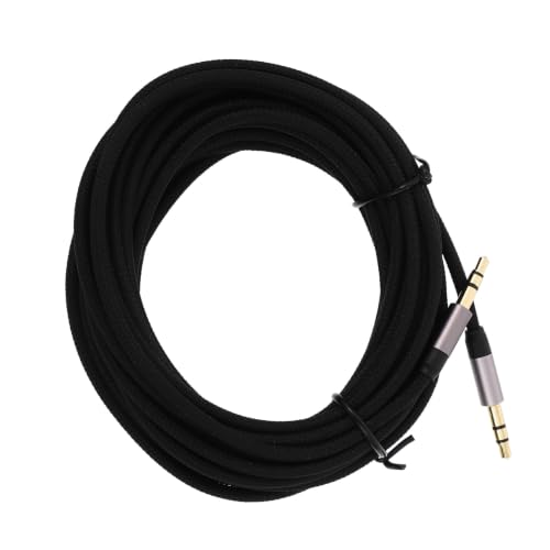 Cable Auxiliar KALLORY Jack 3.5mm 5 m Nylon Trenzado miniatura 1