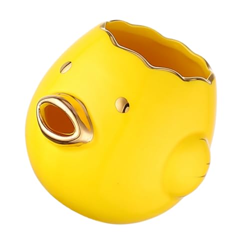 EPIGEIST Separatore di Tuorlo in Giallo con Finitura Filtro Albume e Divisore Uova Utensile Cucina e Facile da per Cottura e