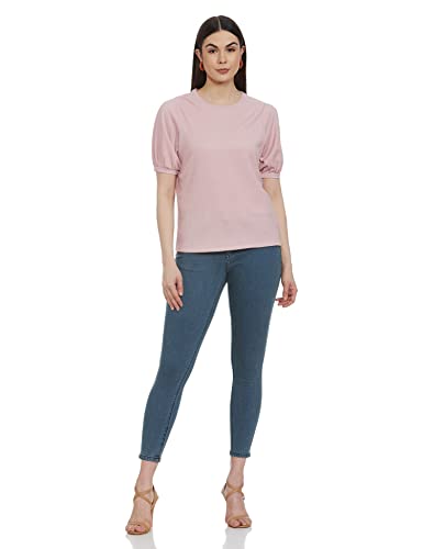 Image of Marks & Spencer Women's Regular Blouse (T43 7840K Dusted Pink 4XL)