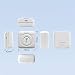 Mini Impresora Térmica Movil,Impresora Fotográfica de Bolsillo,304 dpi,con Bluetooth Portátil,con 6Rollos de...
