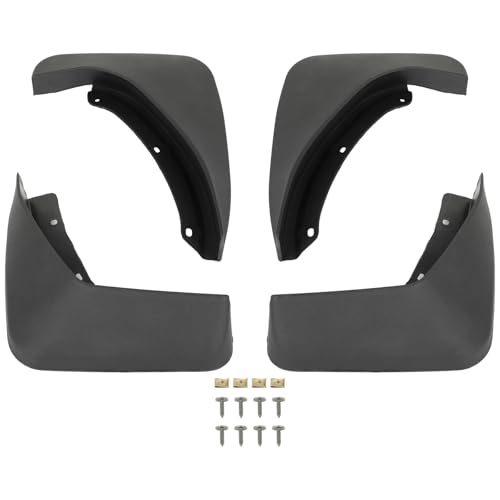 Image of SCITOO Mud Flaps 4PCS suitable for Volvo XC90 2016-2023 front & rear mud flaps splash guard set