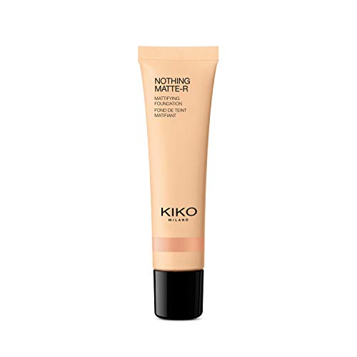 Image of KIKO Milano Nothing Matte-R Mattifying Foundation 06 | Perfecting and mattifying 12-hour liquid foundation