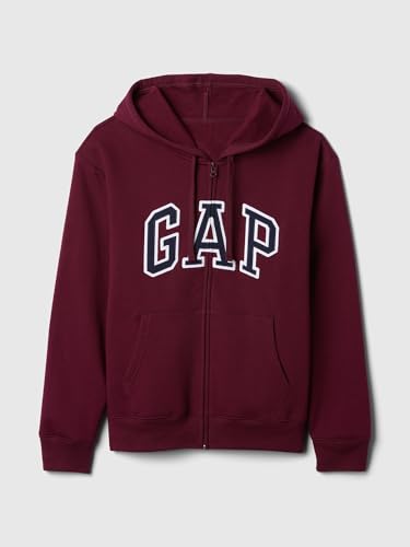 Image of GAP Women's Logo Hoodie Hooded Full Zip Sweatshirt