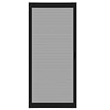 Guardian K.D. Standard Galv Steel Plus Aluminum Frame Sliding Screen Door Kit, Height Adjustable Upgraded Rust-Proof and Durable Mosquito Proof for Patio Backyard and Bedroom (Black, 36''x80'')
