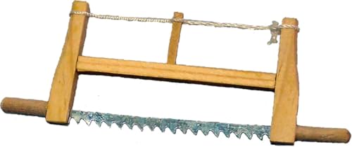 FADEDA Sierra de carpintero/altura: 0 cm/pintado a mano/figuras de belén fieles - decoración de mesa de Navidad cuna accesorios