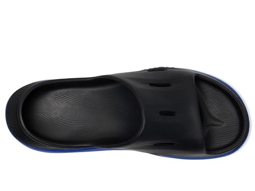 Hoka Unisex Ora Recovery Slide 15 Sandals, Black/Ultramarine, 3 US Men2