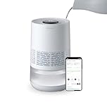 BLUEAIR Umidificatore Intelligente, Serbatoio 3.5L lavabile in lavastoviglie per ambienti di grandi dimensioni, sonno migliore con la tecnologia di evaporazione, modalità automatica e notturna