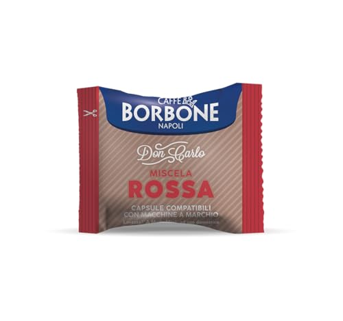 Caffè Borbone Don Carlo, Miscela Rossa - 100 Capsule...