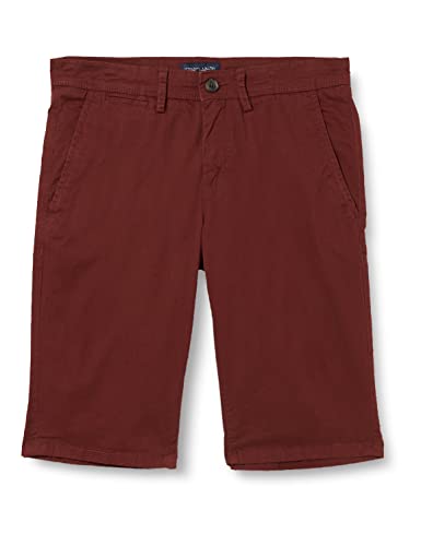 Pantaloncini Chino. 2 tasche laterali italiane e 2 tasche a filetto sul retro. Chiusura frontale con zip e bottone.