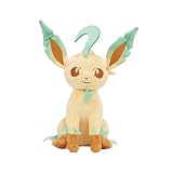 Pokémon Leafeon Plush - Peluche de 8 pulgadas con detalles auténticos