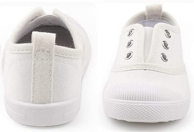 kkdom Kids Candy Color Canvas Sneaker Slip-on Baby Boys Girls Casual Fashion Shoes3