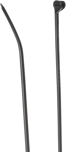 Miniatura 6 de Ty-Rap TY27MX - Brida de cable (120 lb, 13", resistente a los rayos ultravioleta, nailon negro con dispositivo de bloqueo de acero inoxidable,