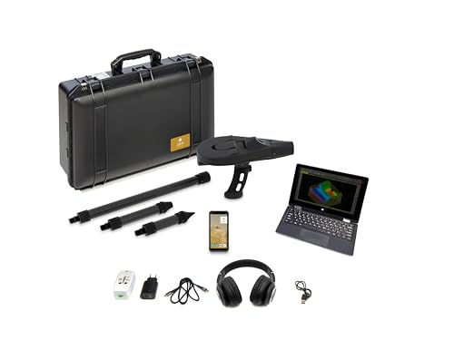 OKM Detector de tesoros Delta Ranger Professional – Long-Range, Thermo Scan, 3D Ground Scan – para búsqueda de tesoros y detección de cavidades, detector de metales multitecnología para túneles,