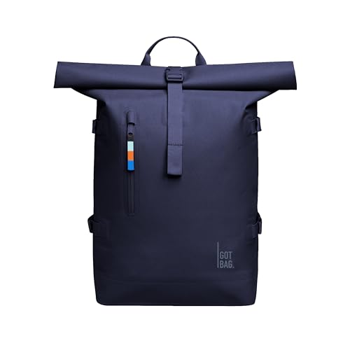 GOT BAG Rucksack Rolltop 2.0 | Laptop Rucksack wasserdicht mit Herausnehmbarer 15,6“ Laptoptasche | 31 Liter Füllvolumen Rollrucksack (tide)
