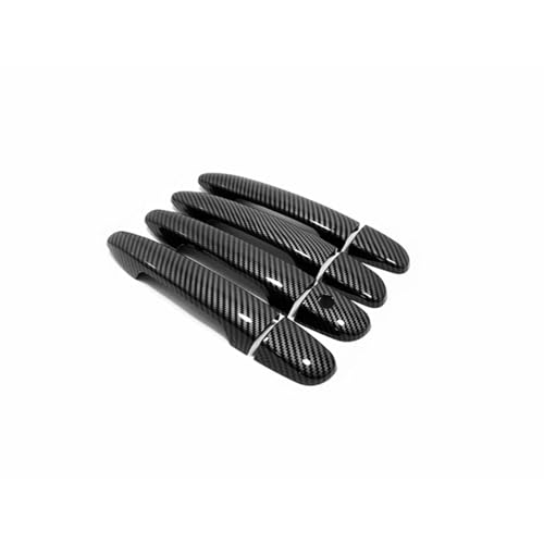 外装ドアハンドル Compatible With Mazda 2 2008-2019 For 3 2010-2019 For 6 2007-2019 車のドアハンドルカバートリム、ドアハンドル保護シェル。