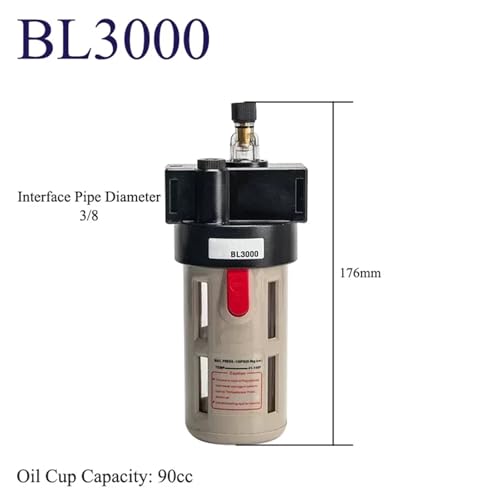 Électrovanne de lubrification 1/4" AL2000 avec raccord PC 6mm - 7