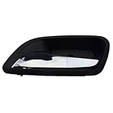 Genérico manija de la Puerta del Coche Manija de Puerta con Palanca cromada 1 Pieza para Chevrolet para Cruze Reemplazar(Left)