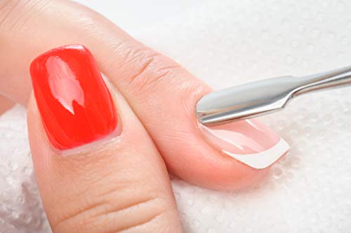 PrettyClaw Nagelhautschieber, Maniküre, Nagelhautentferner, doppelseitig, A03 – Bild 3