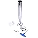 Amarine Made Adjustable Stainless Rod Holder, Adjustable T-top Clamp-on Outrigger Holder for Rail from 1-1/2