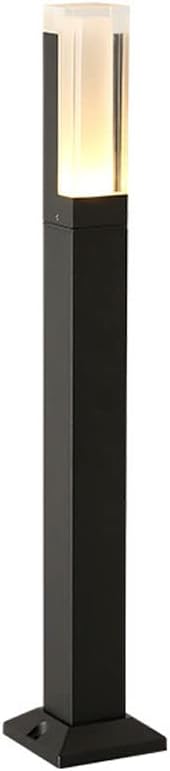 Modern Outdoor Led Lawn Lamp Landscape Lamp Aluminum 12W Floor Lamp IP54 Waterproof Street Lamp Pillar Lamp Landscape Lighting Lamps for Garden Courtyard Grassland Villa Park