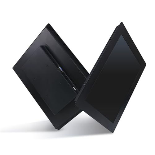Image of 1pc Industrial Touchscreen Monitor 15.6 Inch Resistive Touch Screen with VGA /DVI /HDMI Touch USB Embedded Wall Mount Display(VGA HDMI USB)