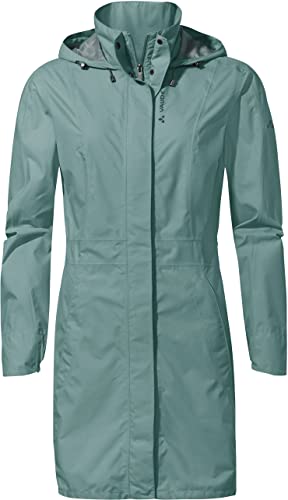 VAUDE Damen-Windjacke Cyclist Air mit reflektierenden Elementen dark sea Gr 42