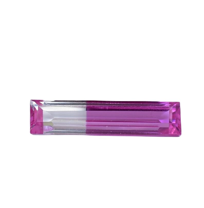 Saphir rose naturel 33x8mm pour réparer ou personnaliser vos bijoux