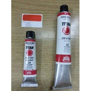 ÓLEO LACA GERANIO TITAN Extrafino 10 - 60ml. Nº 34