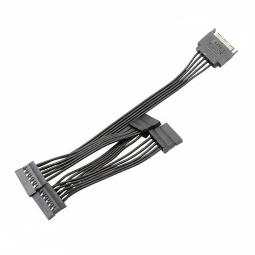 Adaptador de energía Serial ATA 1 a 5 con cable divisor