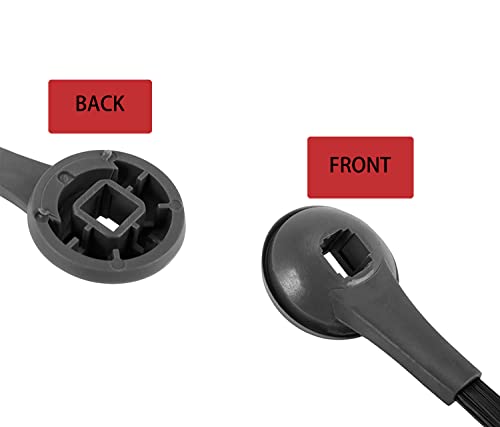 Side Brush for Shark AI AV2501S, AV2501AE, RV2502AE, RV2520AOUS, AV2510AOUS Robotic Vacuum Cleaner Replacement Parts - 4 Pack