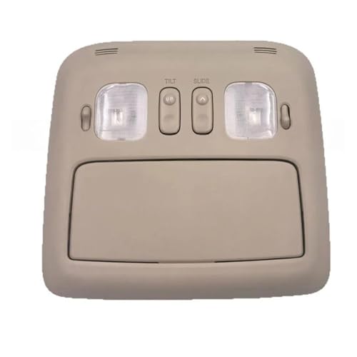 Luz de lectura delantera para Toyota Land Cruiser LC100 con interruptor de techo solar beige