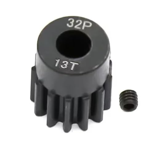 Piñón motor coche RC 32P engranaje de acero 5mm para carreras en tierra