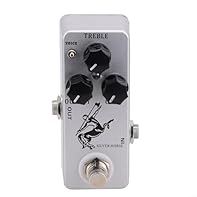 【Based on Centaur】This Silver Horse Guitar Effect Pedal is a guitar overdrive effect pedal based on Centaur, delivering incredible tones and versatility for guitarists. 【3 Functional Knobs】Equipped with three functional knobs (TREBLE/OUTPUT/GAIN), th...