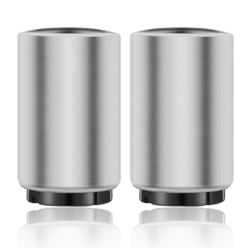 2PCS Automatic Beer Bottle Opener Magnetic Bottle Opener, Portable Push Down Draftt Top Beer Can opener Beer Opener Magnetic Bottle Cap Opener for Kitchen Home Bar Restaurant Household Men Gift