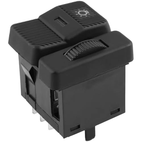 Interruptor de control de faros VW con conector exacto OE 357941531 para Polo y Transporter