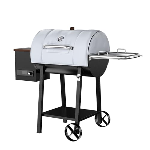 Grill Thermal Insulated Blanket for Pit Boss PB440D2 Wood Pellet Grill, 440 Series fits Pit Boss Mahogany 440 Deluxe 440FB1 Wood Pellet Grill Smoker Insulation Blanket for Winter Cooking