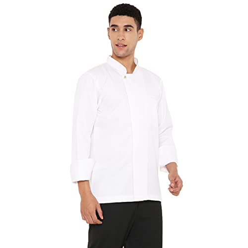 Image of Associated Uniforms Premium Plain Full sleeve Chef Coat (Chef Jacket - Smart Fit)