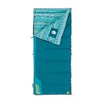 Coleman Kids 50°F Sleeping Bag for Children up to 5ft Tall, Glow in The Dark Design, Machine Washable