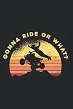  Atv Quad Bike Quads Vehicle - We Gonna Ride Or What Notebook: Dotted Lined Quad Bike Journal