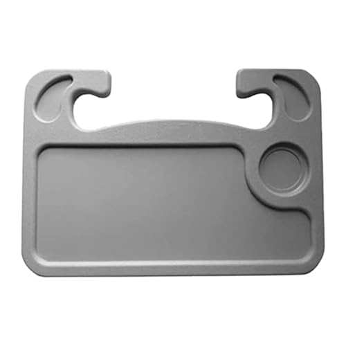 Bureau De Volant De Voiture pour Bulli Buzz Bus 6 Seater, Multifonction Portable Table à Manger avec Porte-Gobelet Plateaux ModèLe Accessoires,C/Gray-Large
