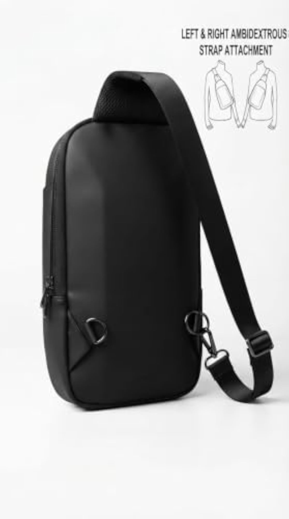 Anti-Theft USB Sling Chest Bag for Men & Women