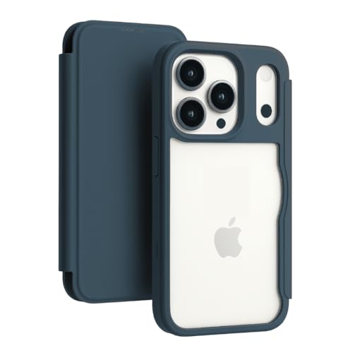 iPhone17 Pro �p �w�ʃN���A�蒠�^�P�[�X �l�C�r�[ 438-cpu-nv