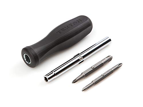 Image of TEKTON 6-in-1 Phillips Driver | DMS14007 | #1 x #2, #0 x #3, Black