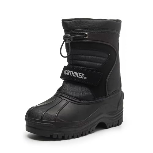 Kid's Outdoor Snow Boots Insulated Boys & Girls Waterproof Winter Snow Boots