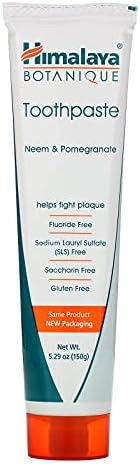 Botanique Neem & Pomegranate Toothpaste 5.29 Ounce Paste