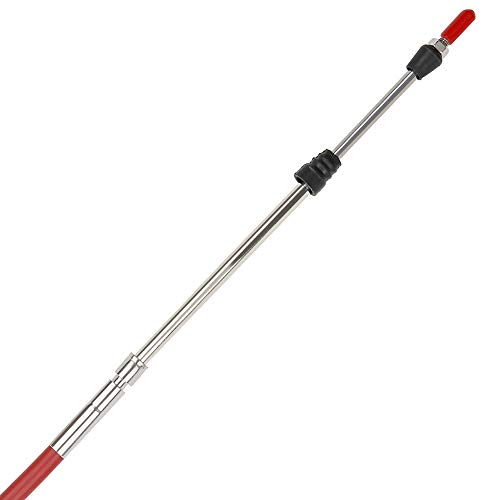 Yinlowa Replacement Dometic Seastar Control Cable Type 3300/33C Universal For Yamaha Outboard Motor Honda Teleflex Marine Boat Cable Replace Seastar Solutions Remote Control Throttle Shift Cable,13Ft #TOP7