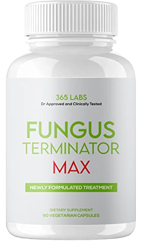 365 labs Official Fungus Terminator Max - Newly Formulated & Designed - Money Back Guaranteed (1)